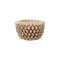 Hello Honey® Cream Stoneware 3D Spiked Formed Planter